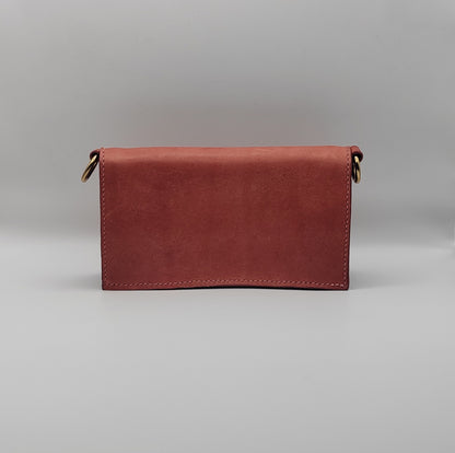 Le portefeuille noir en cuir imprimé crocodile