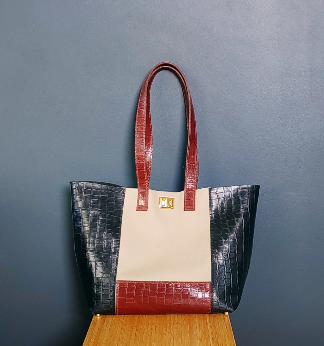 Le cabas en cuir